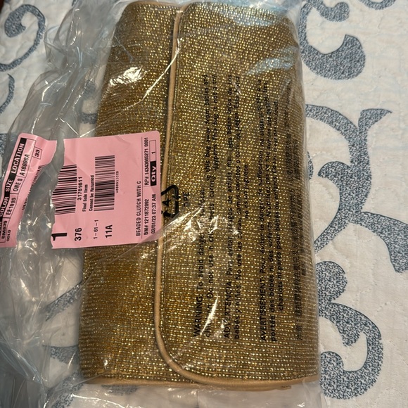 J Crew Florence Convertible Clutch with Beads, NWT - Picture 4 of 6